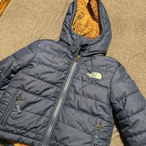Toddler Size 4 North Face Reversible Puffer Jacket
